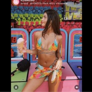 It’s now cool bikini sarong set xs